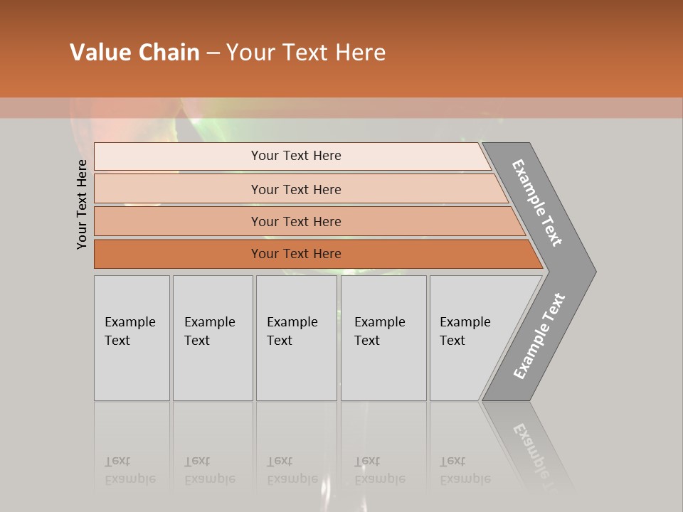 Back Lit Martini Glass With Absinthe Cocktail Decorated By Salt Rim And Tangerine Slice PowerPoint Template