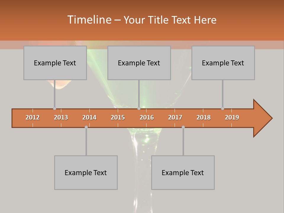 Back Lit Martini Glass With Absinthe Cocktail Decorated By Salt Rim And Tangerine Slice PowerPoint Template