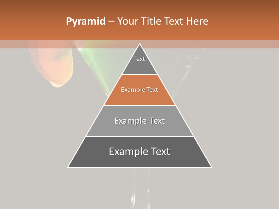 Back Lit Martini Glass With Absinthe Cocktail Decorated By Salt Rim And Tangerine Slice PowerPoint Template