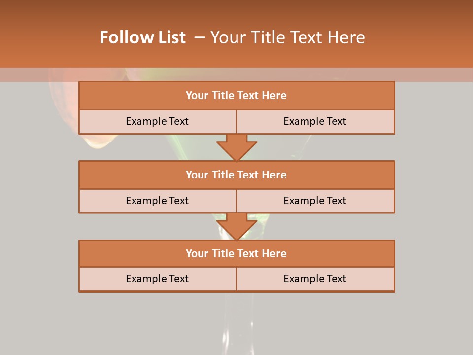 Back Lit Martini Glass With Absinthe Cocktail Decorated By Salt Rim And Tangerine Slice PowerPoint Template