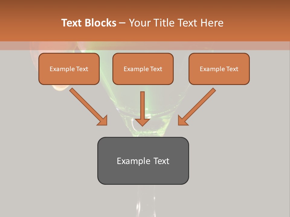 Back Lit Martini Glass With Absinthe Cocktail Decorated By Salt Rim And Tangerine Slice PowerPoint Template