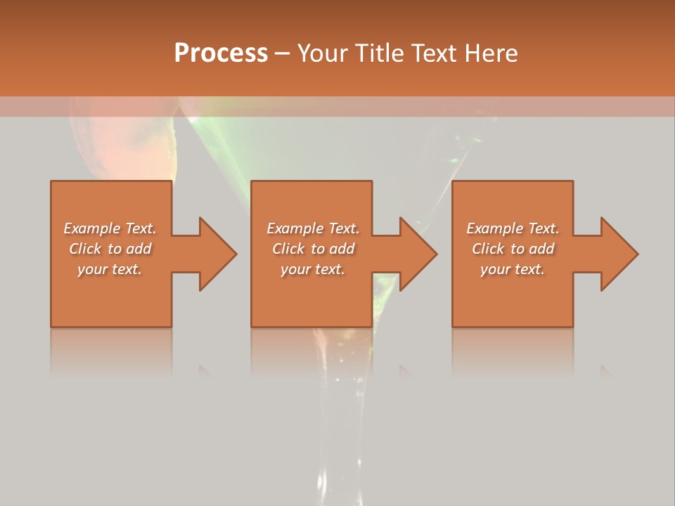 Back Lit Martini Glass With Absinthe Cocktail Decorated By Salt Rim And Tangerine Slice PowerPoint Template