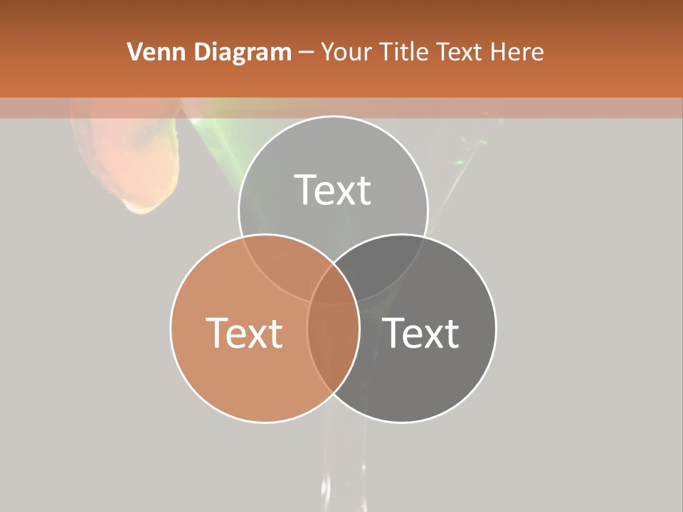 Back Lit Martini Glass With Absinthe Cocktail Decorated By Salt Rim And Tangerine Slice PowerPoint Template