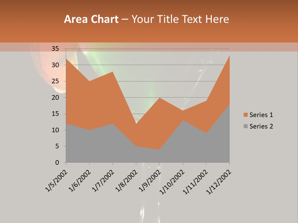 Back Lit Martini Glass With Absinthe Cocktail Decorated By Salt Rim And Tangerine Slice PowerPoint Template