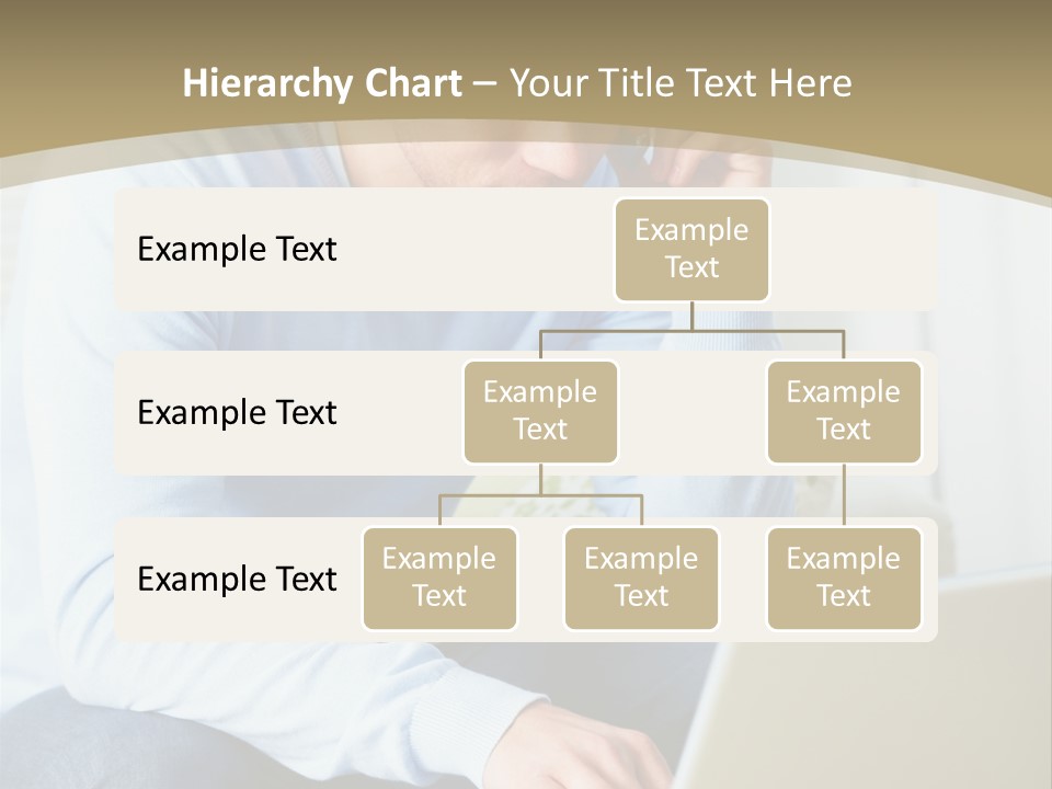 Beautiful Girl Is Using Headset, Isolated On White PowerPoint Template