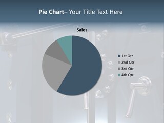 Illustration Of A Secure Bank Vault Up Close PowerPoint Template