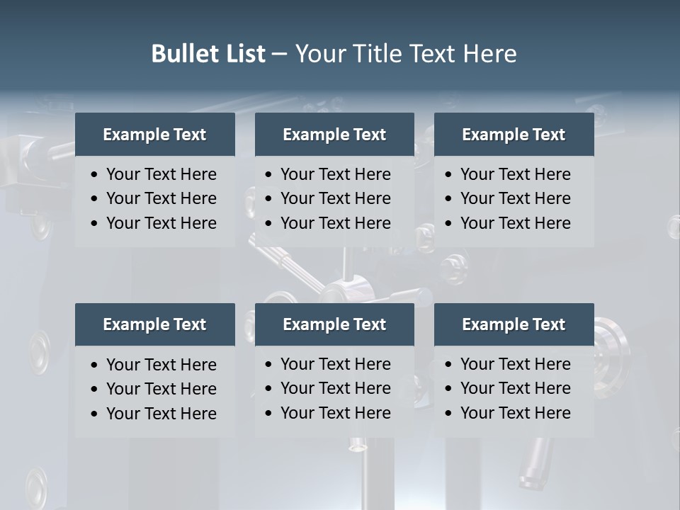 Illustration Of A Secure Bank Vault Up Close PowerPoint Template
