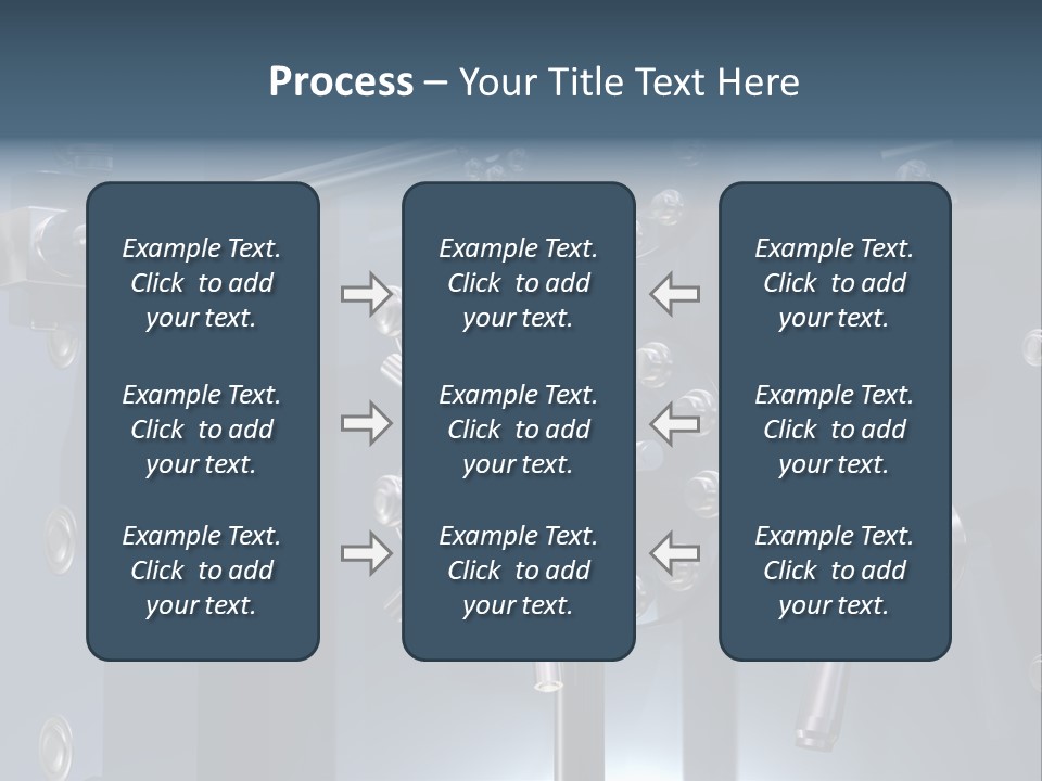 Illustration Of A Secure Bank Vault Up Close PowerPoint Template