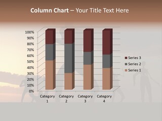 Zombies With A Sky Background PowerPoint Template