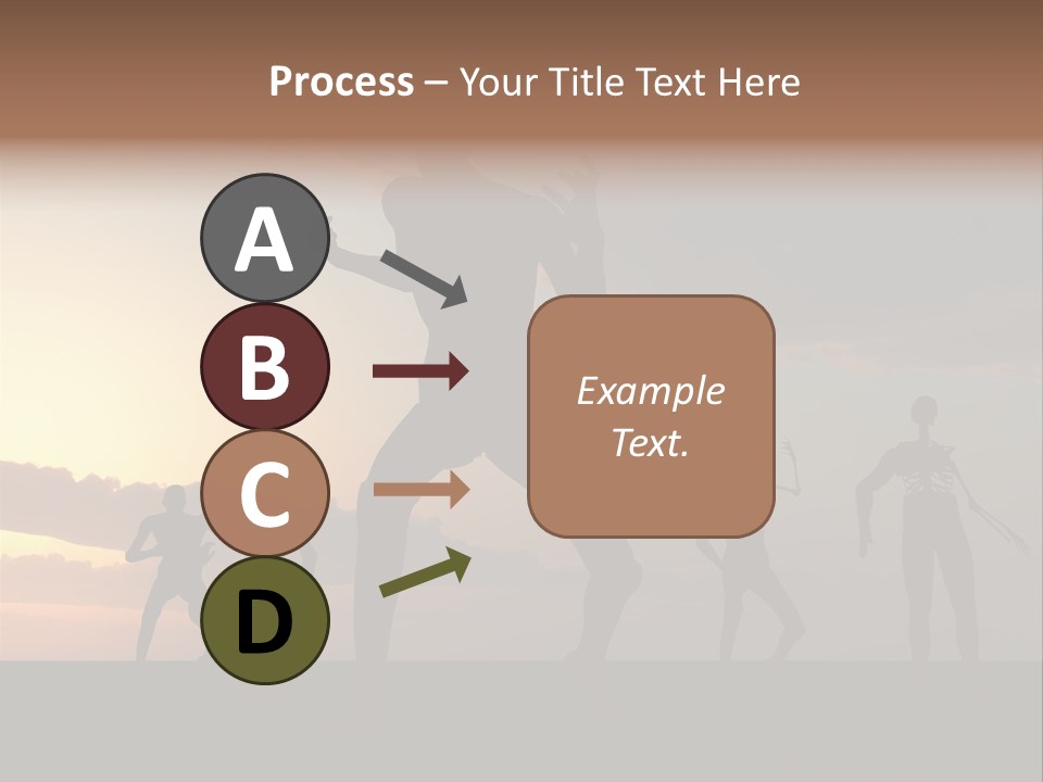 Zombies With A Sky Background PowerPoint Template