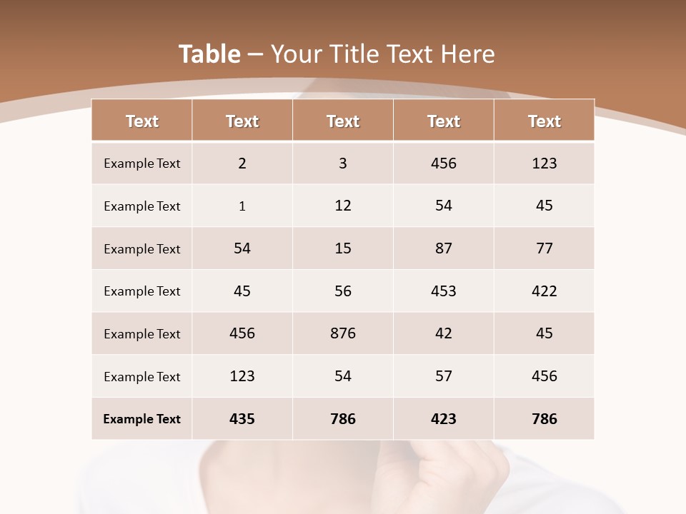 A Woman With A Headset Is Talking On The Phone PowerPoint Template
