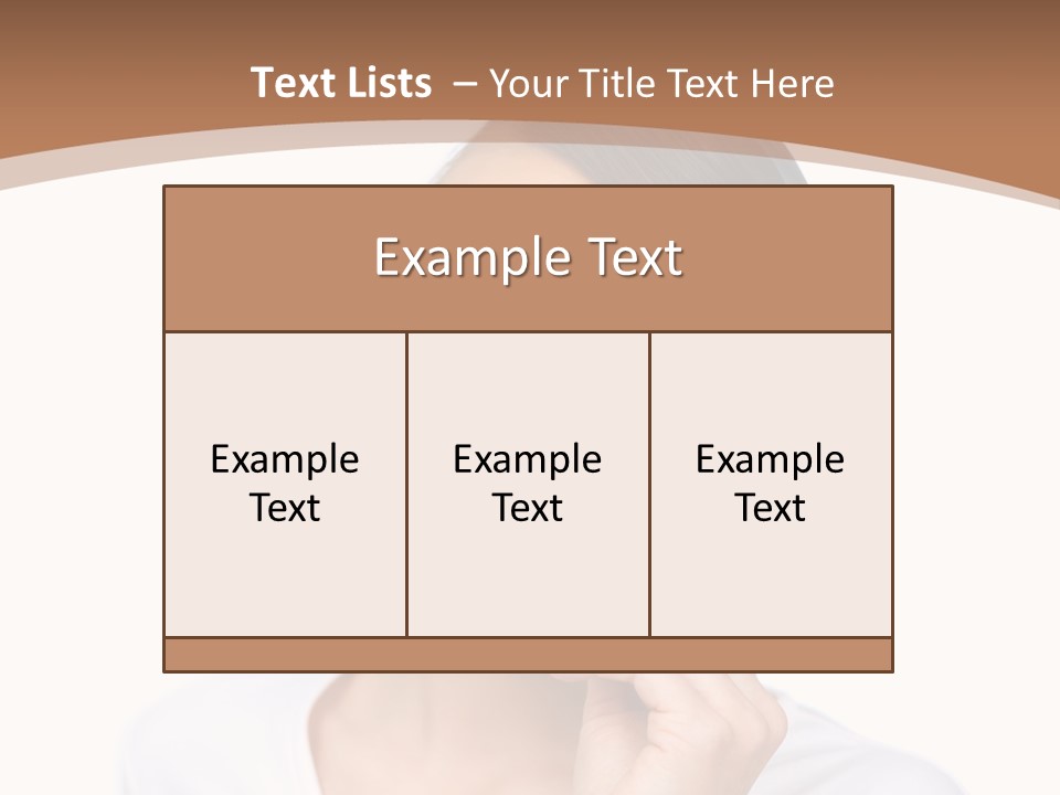 A Woman With A Headset Is Talking On The Phone PowerPoint Template