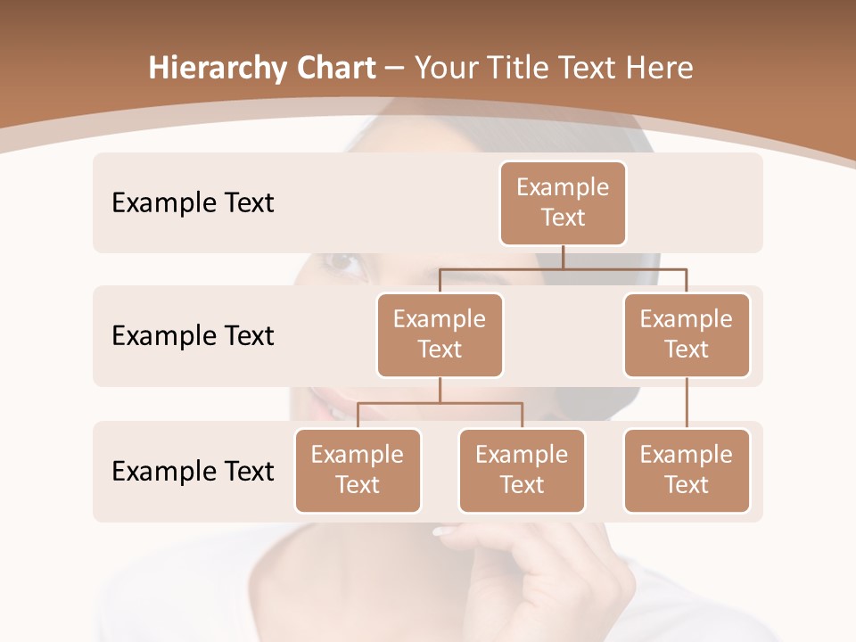 A Woman With A Headset Is Talking On The Phone PowerPoint Template