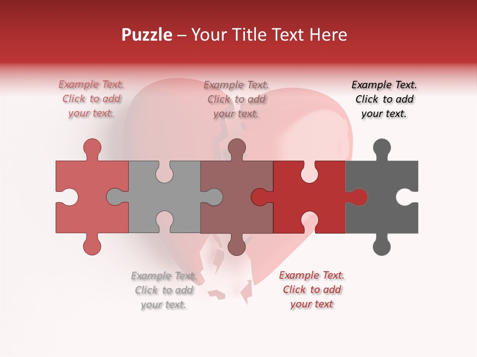 Broken Heart PowerPoint Template
