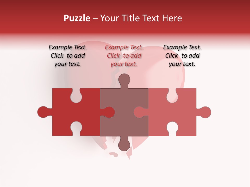 Broken Heart PowerPoint Template