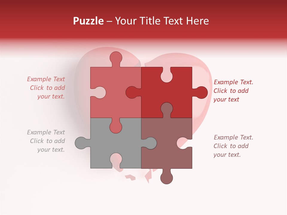 Broken Heart PowerPoint Template