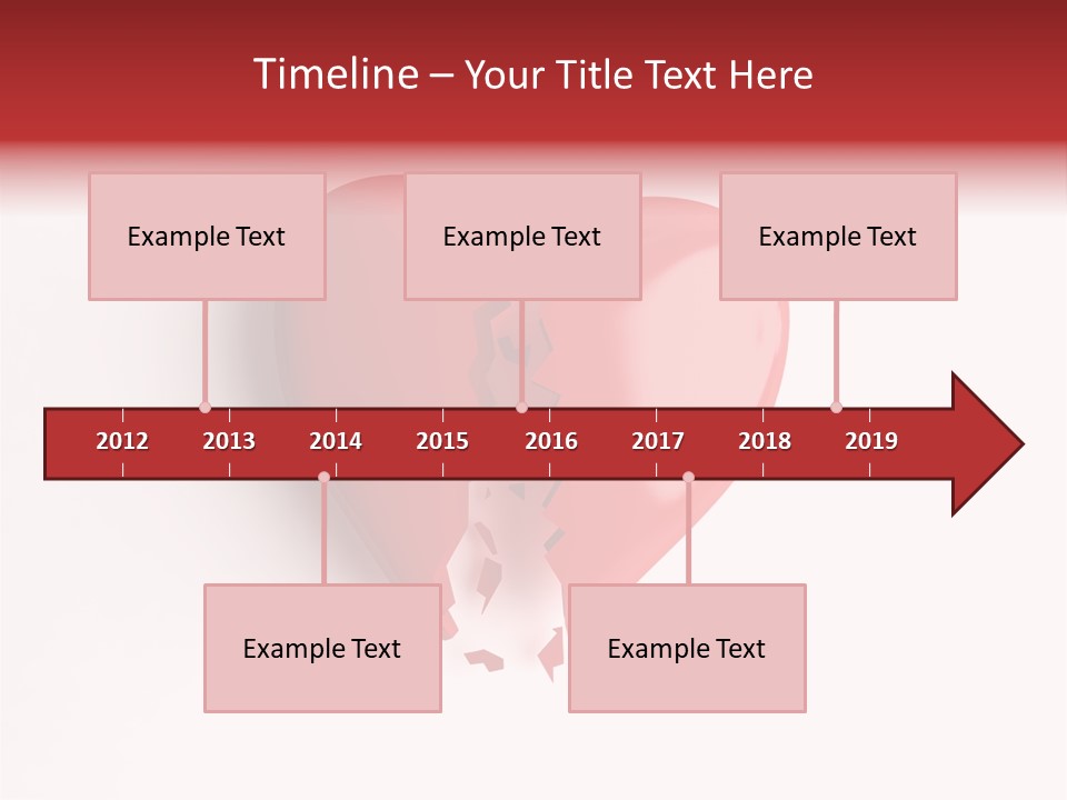 Broken Heart PowerPoint Template