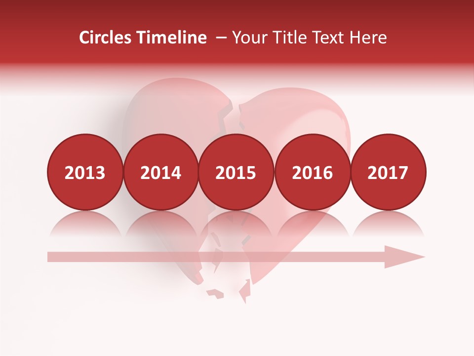 Broken Heart PowerPoint Template