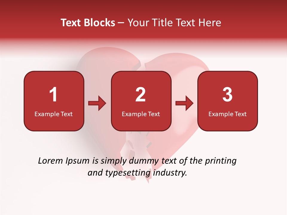 Broken Heart PowerPoint Template
