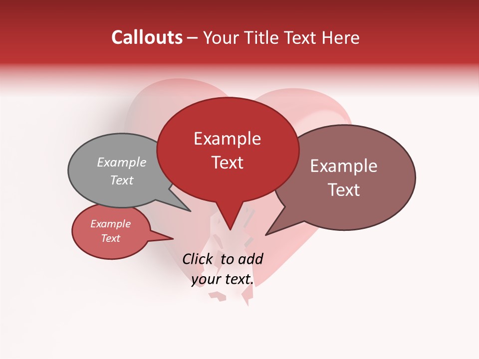 Broken Heart PowerPoint Template