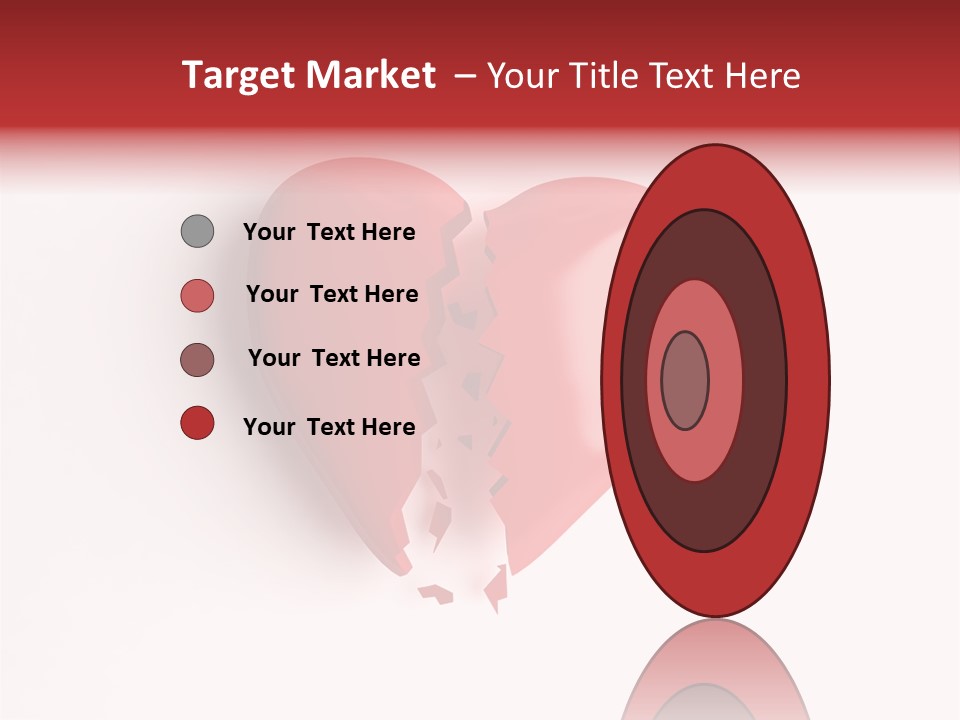 Broken Heart PowerPoint Template
