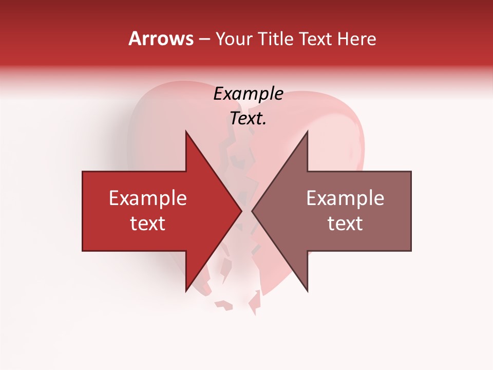 Broken Heart PowerPoint Template