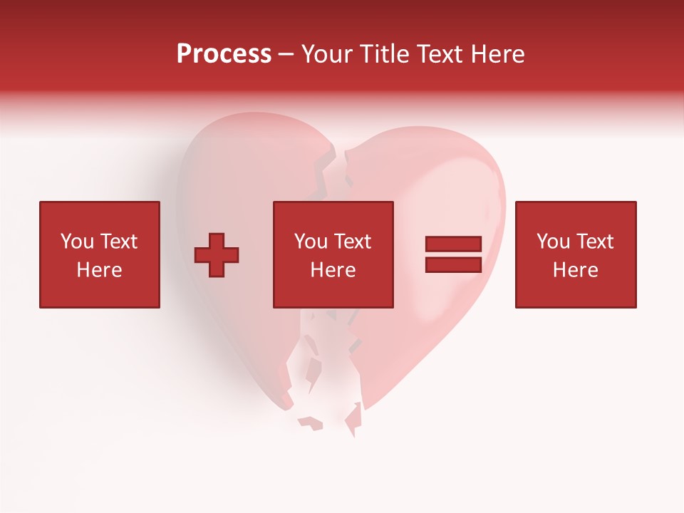 Broken Heart PowerPoint Template
