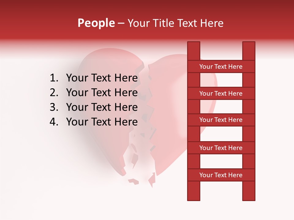 Broken Heart PowerPoint Template