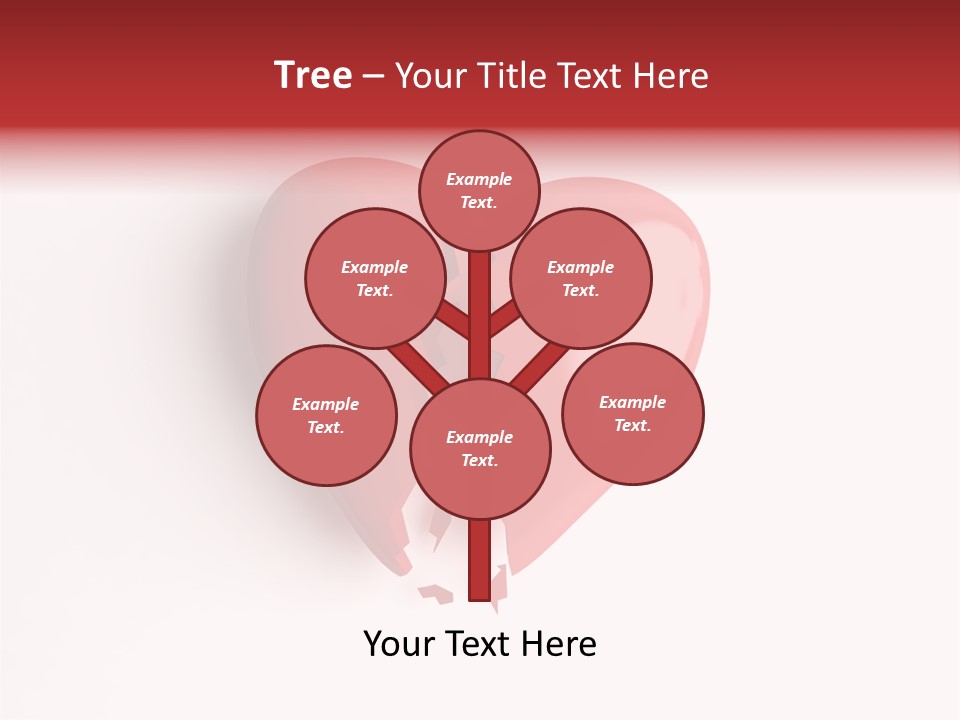Broken Heart PowerPoint Template