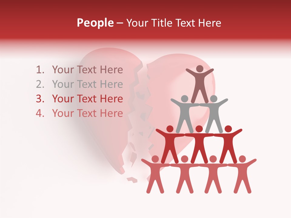 Broken Heart PowerPoint Template