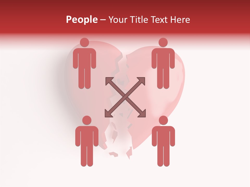 Broken Heart PowerPoint Template