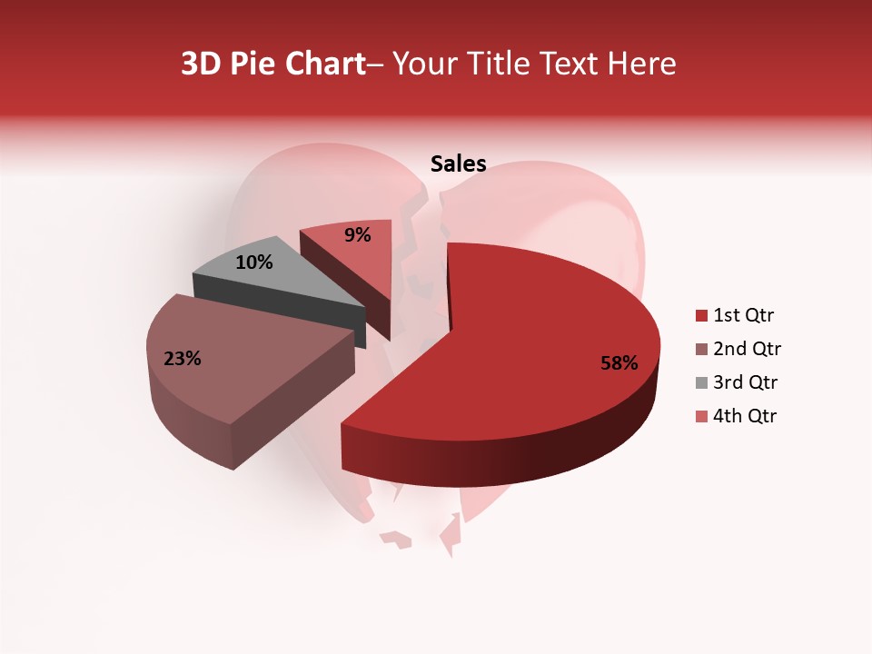 Broken Heart PowerPoint Template