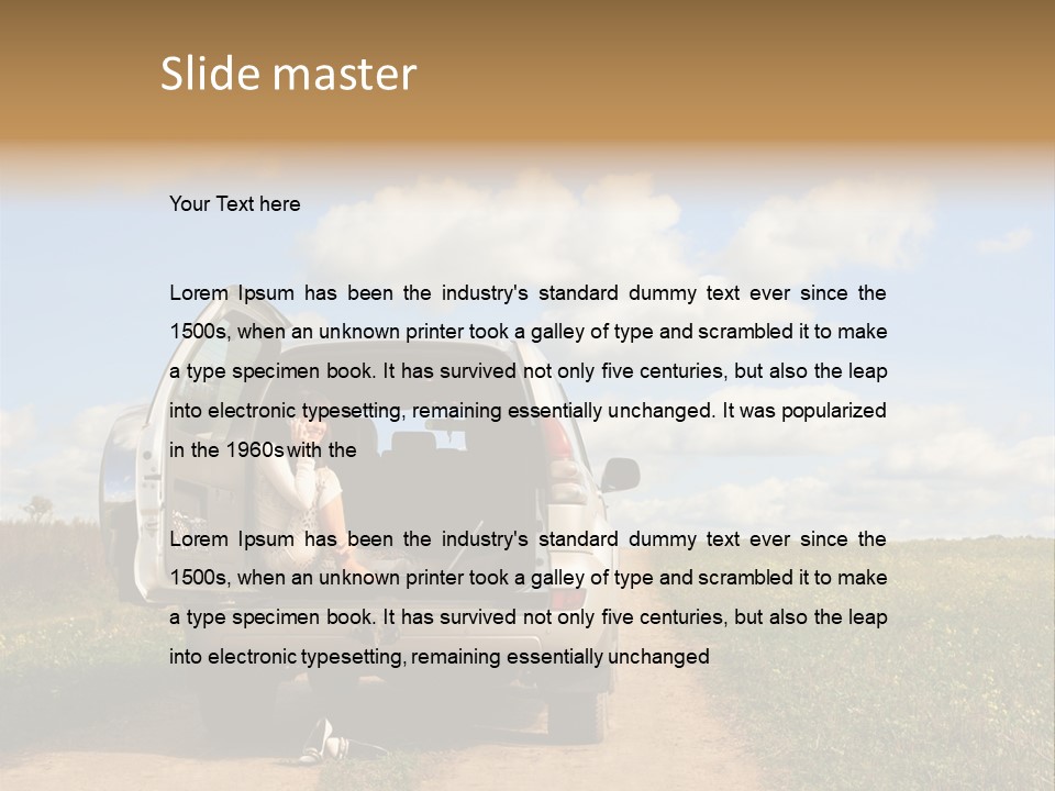 Bee Pattern PowerPoint Template