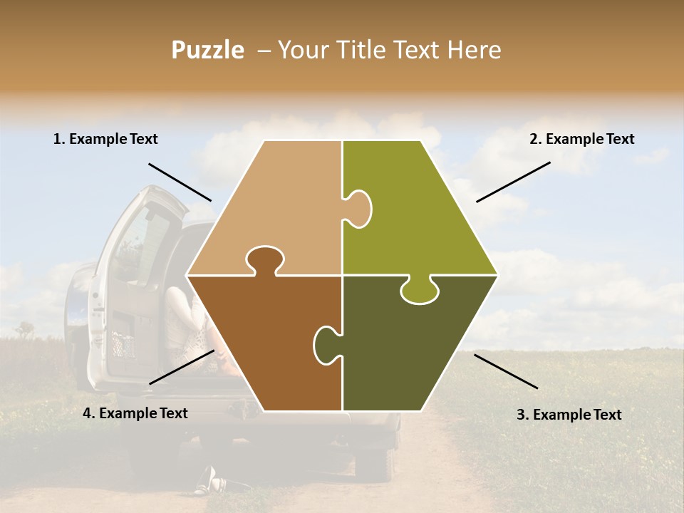 Bee Pattern PowerPoint Template