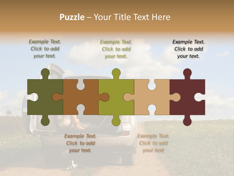 Bee Pattern PowerPoint Template