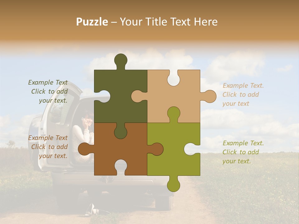 Bee Pattern PowerPoint Template