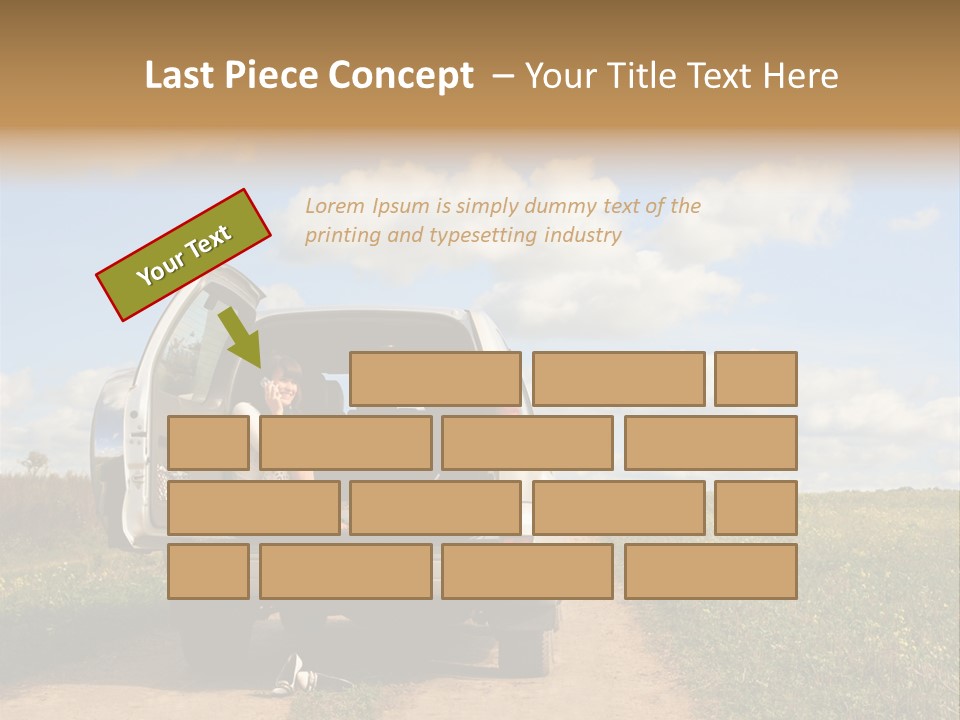 Bee Pattern PowerPoint Template