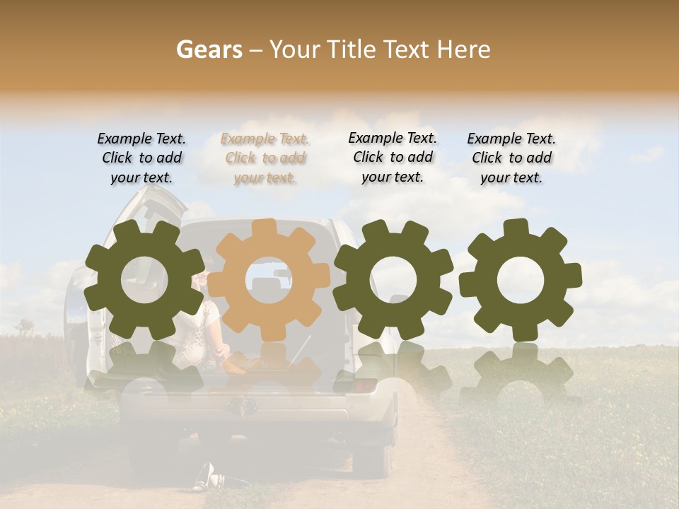 Bee Pattern PowerPoint Template