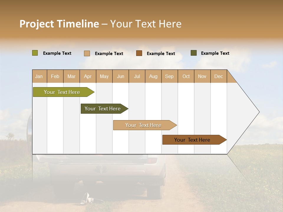 Bee Pattern PowerPoint Template