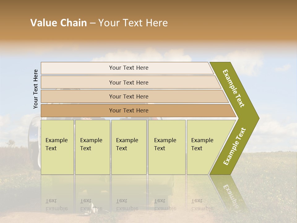 Bee Pattern PowerPoint Template