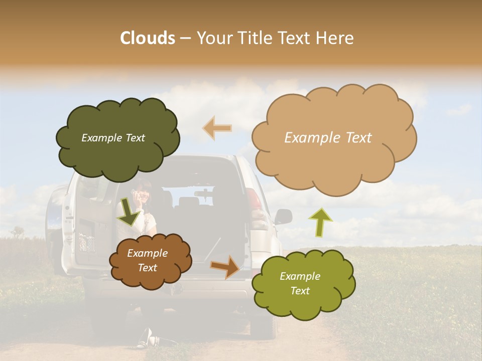 Bee Pattern PowerPoint Template