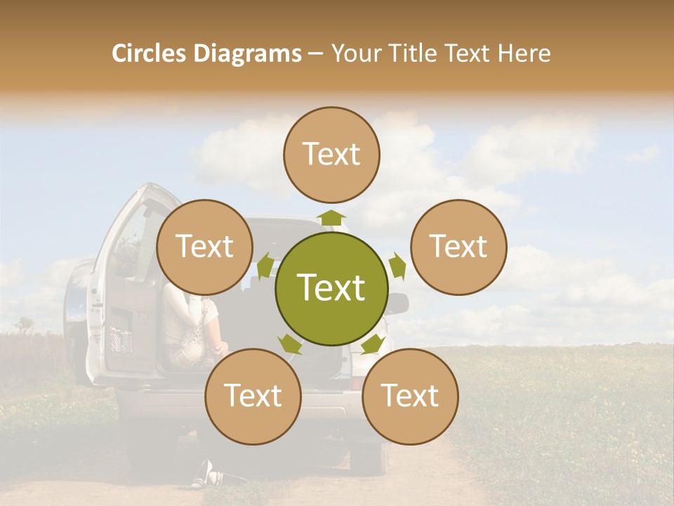 Bee Pattern PowerPoint Template