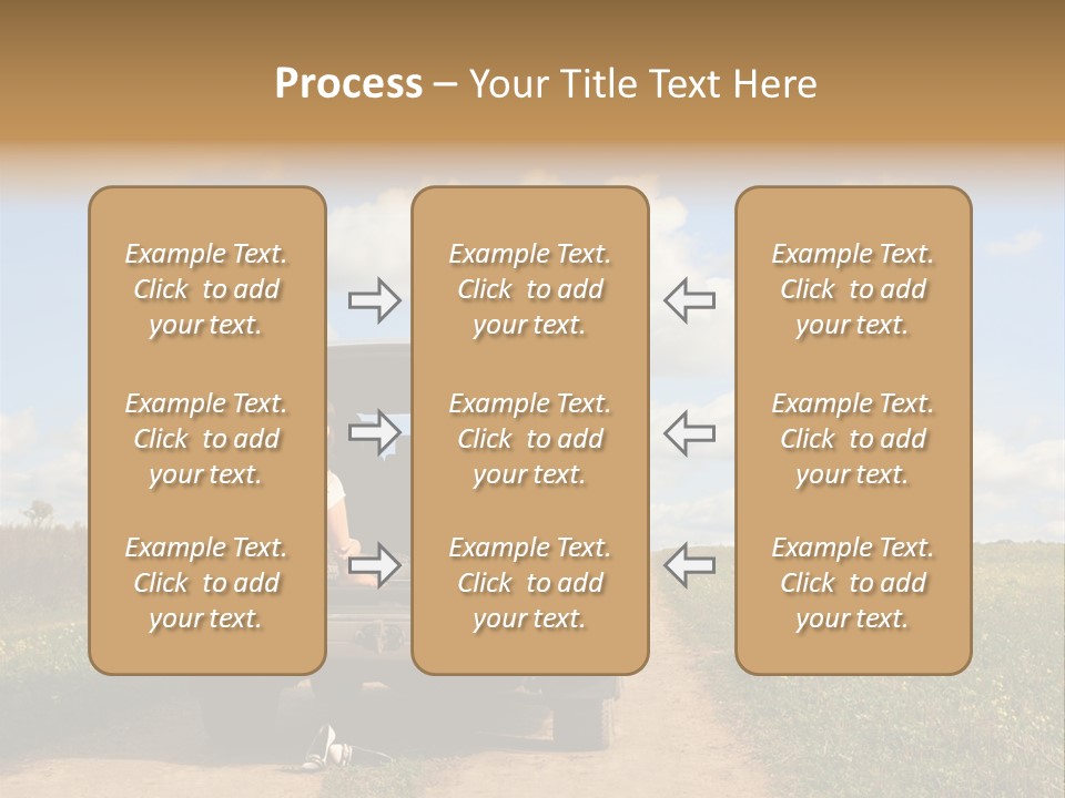 Bee Pattern PowerPoint Template