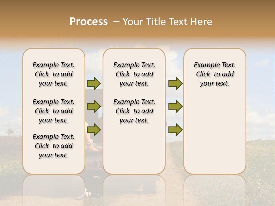 Bee Pattern PowerPoint Template