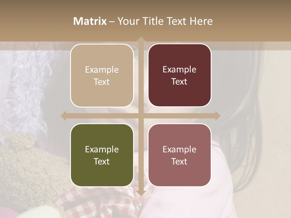 A Young Asian Child Holds Her Hand Up As Defense From Abuse PowerPoint Template