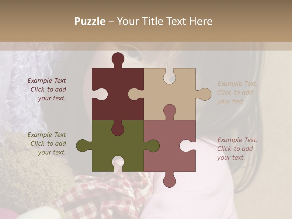 A Young Asian Child Holds Her Hand Up As Defense From Abuse PowerPoint Template