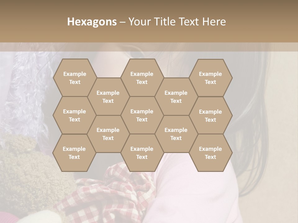 A Young Asian Child Holds Her Hand Up As Defense From Abuse PowerPoint Template