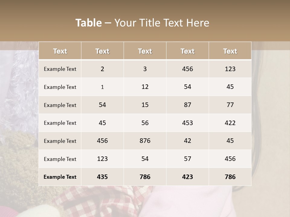 A Young Asian Child Holds Her Hand Up As Defense From Abuse PowerPoint Template