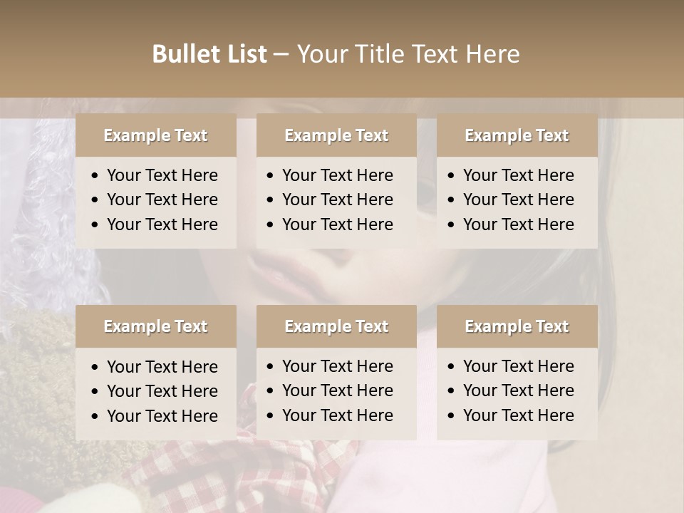 A Young Asian Child Holds Her Hand Up As Defense From Abuse PowerPoint Template