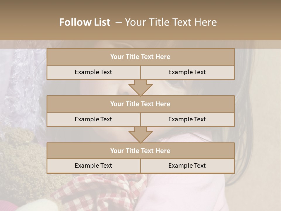 A Young Asian Child Holds Her Hand Up As Defense From Abuse PowerPoint Template
